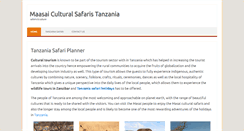 Desktop Screenshot of maasaiwomentanzania.org
